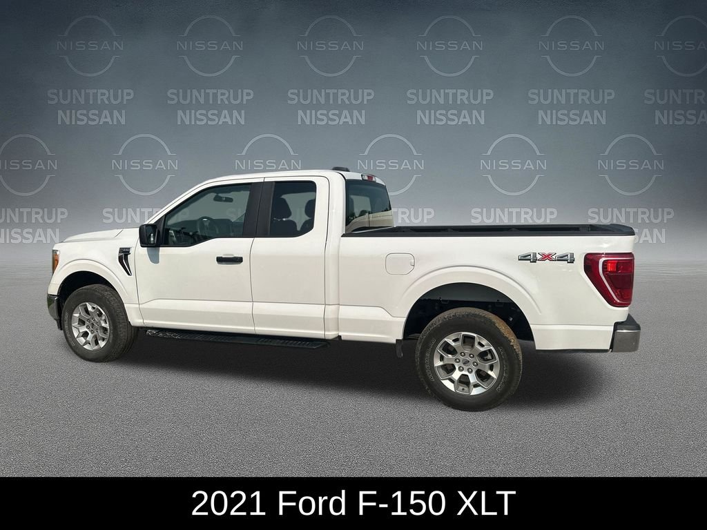 Used 2021 White Ford XLT image 3
