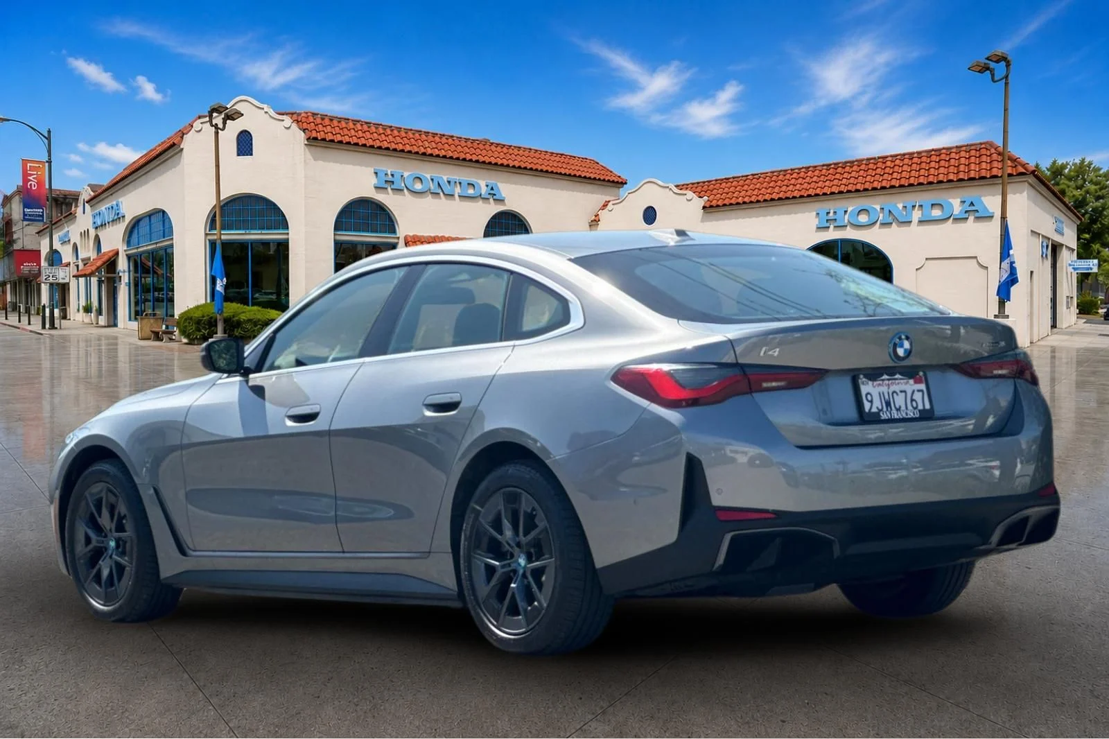 Used 2024 Skyscraper Gray Metallic BMW eDrive35 image 6