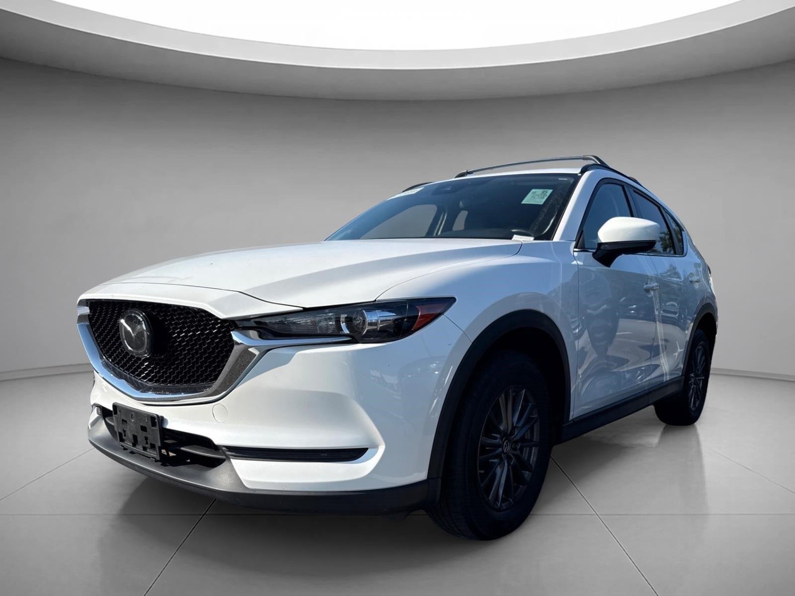Used 2020 Snowflake White Pearl Mica Mazda Touring image 1