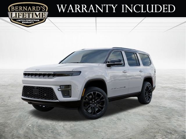 New 2026 Bright White Clear-Coat Exterior Paint Jeep Summit Obsidian image 1