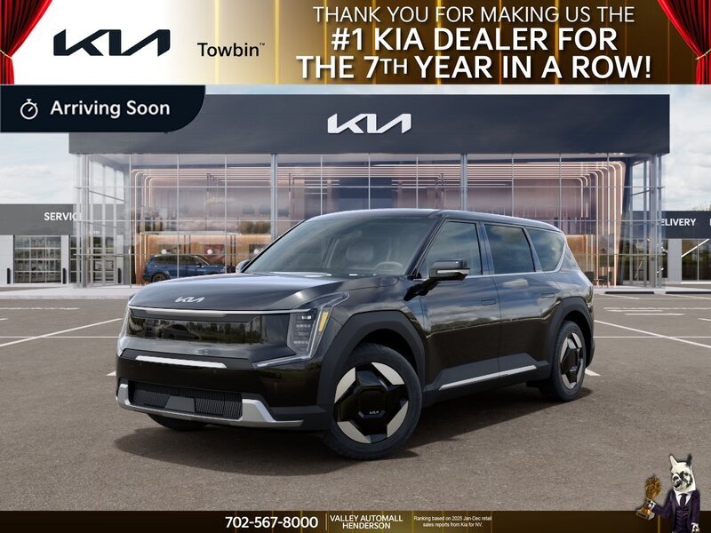 New 2026 Ebony Black Kia Light Long Range RWD image 1
