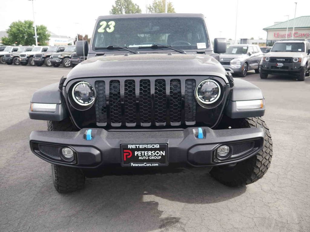 Used 2023 Gray Jeep Willys 4xe image 3