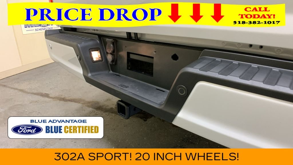 Certified Used 2022 White Metallic Ford XLT image 20