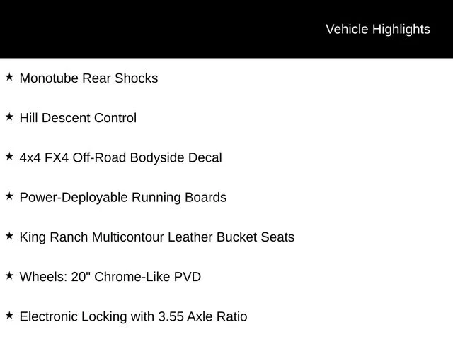 New 2026 Star White Metallic Tri-Coat Ford King Ranch image 7