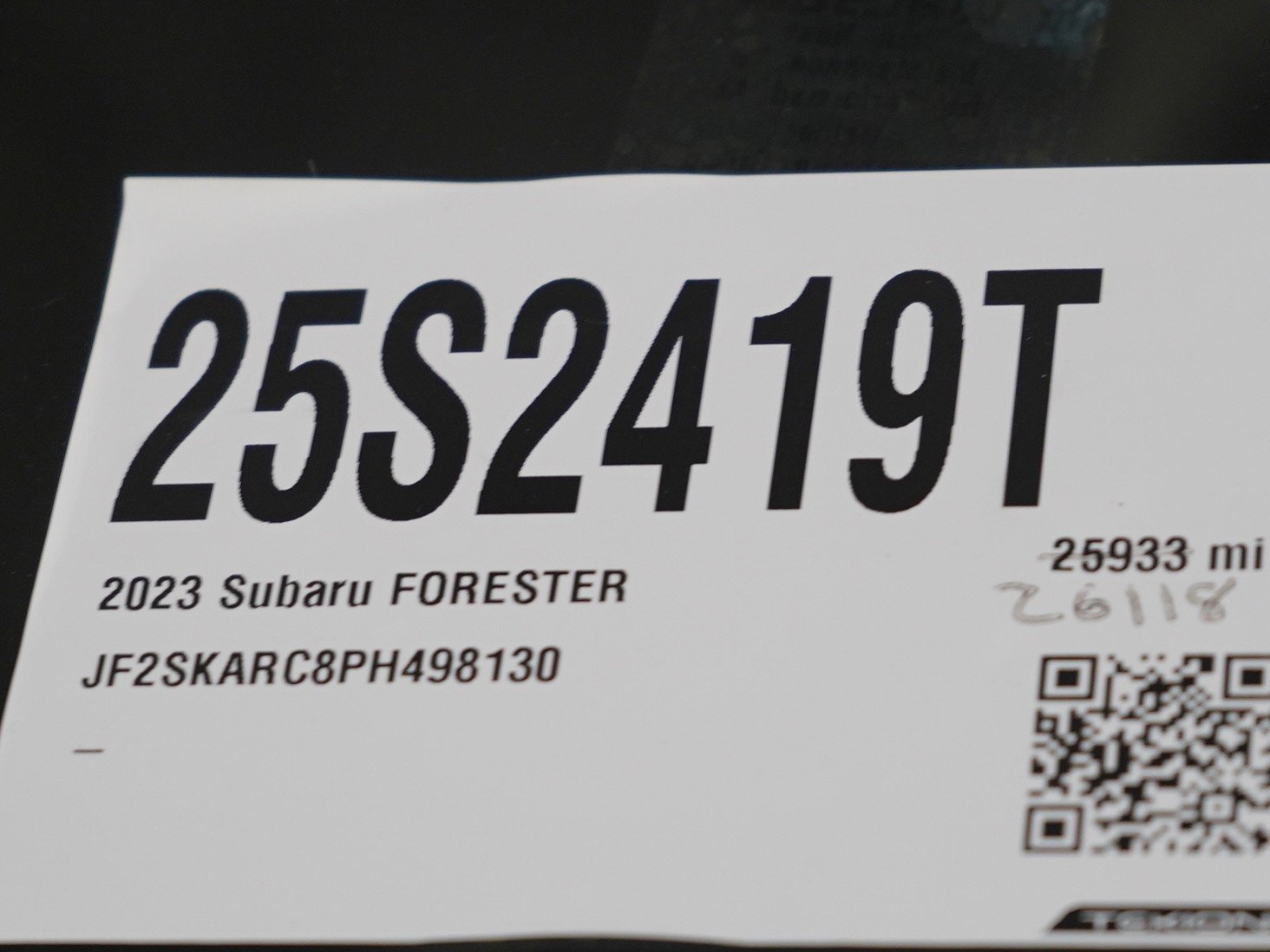 Used 2023 Magnetite Gray Metallic Subaru Touring image 29