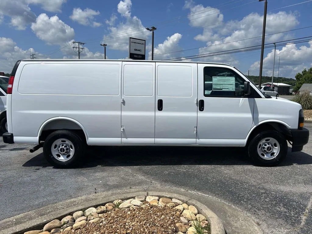 New 2026 Summit White GMC Work Van image 2
