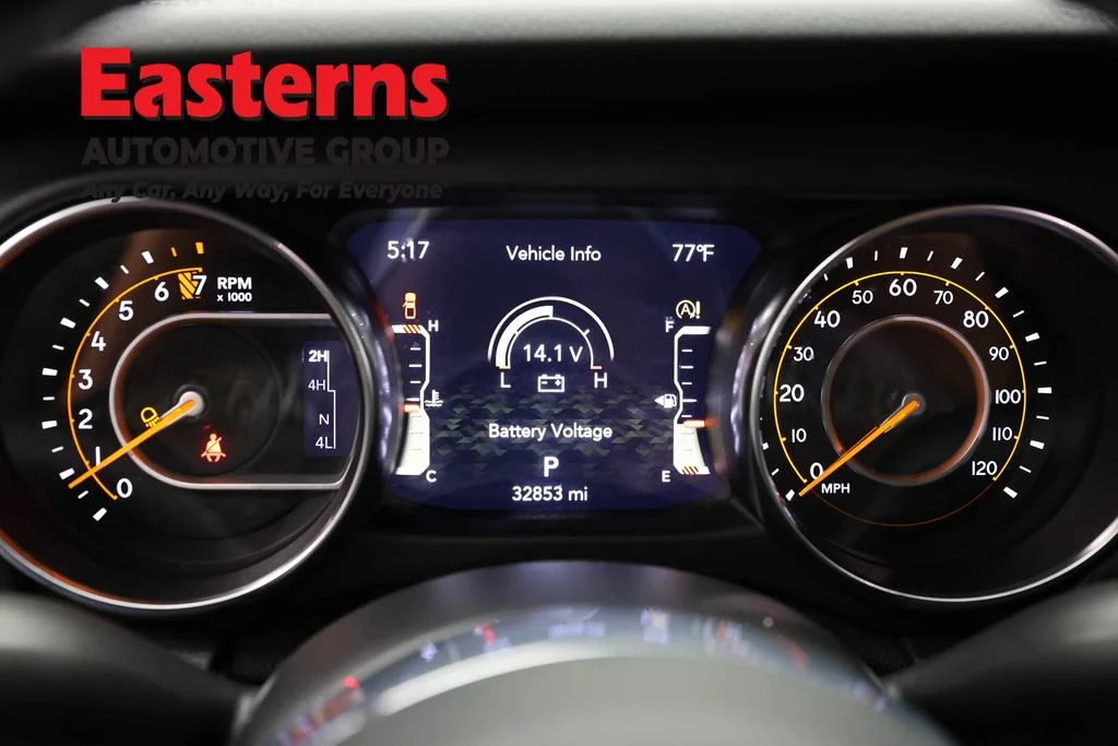 Used 2021 Blue Jeep Overland image 15