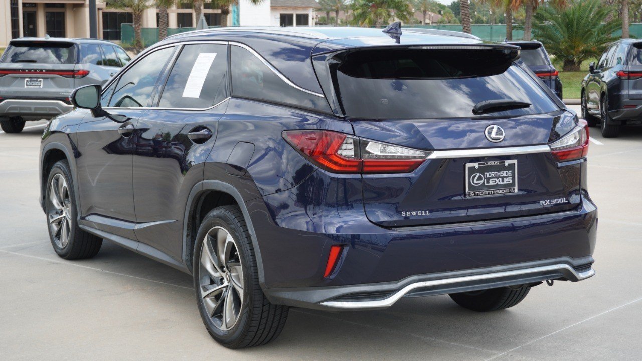 Used 2019 Blue Lexus RX 350L Luxury image 9