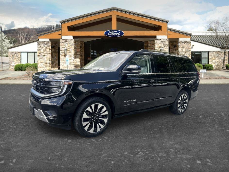 Used 2025 Agate Black Metallic Ford Platinum image 1
