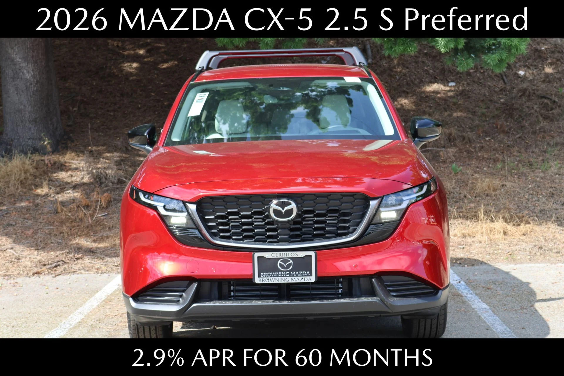 New 2026 Soul Red Crystal Metallic Mazda 2.5 S Preferred AWD image 3