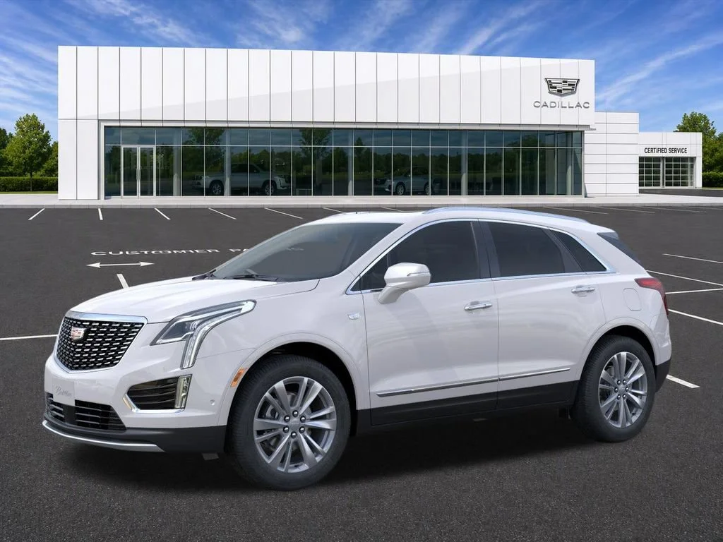 New 2026 Crystal White Tricoat Cadillac Premium Luxury image 2