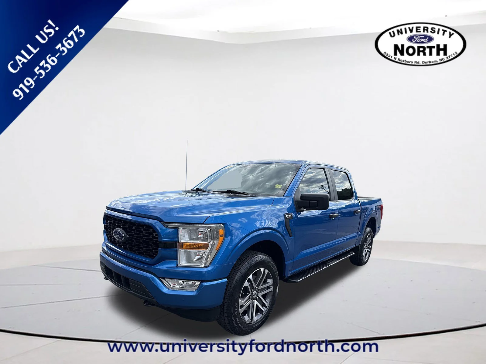 Used 2021 Velocity Blue Metallic Ford XL image 3