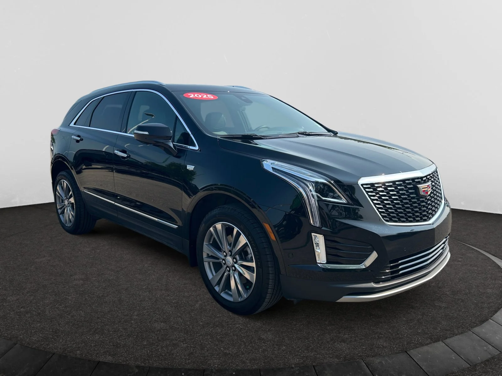 Certified Used 2025 STELLAR BLACK METALLIC Cadillac AWD Premium Luxury Leather Sunroof Nav image 7
