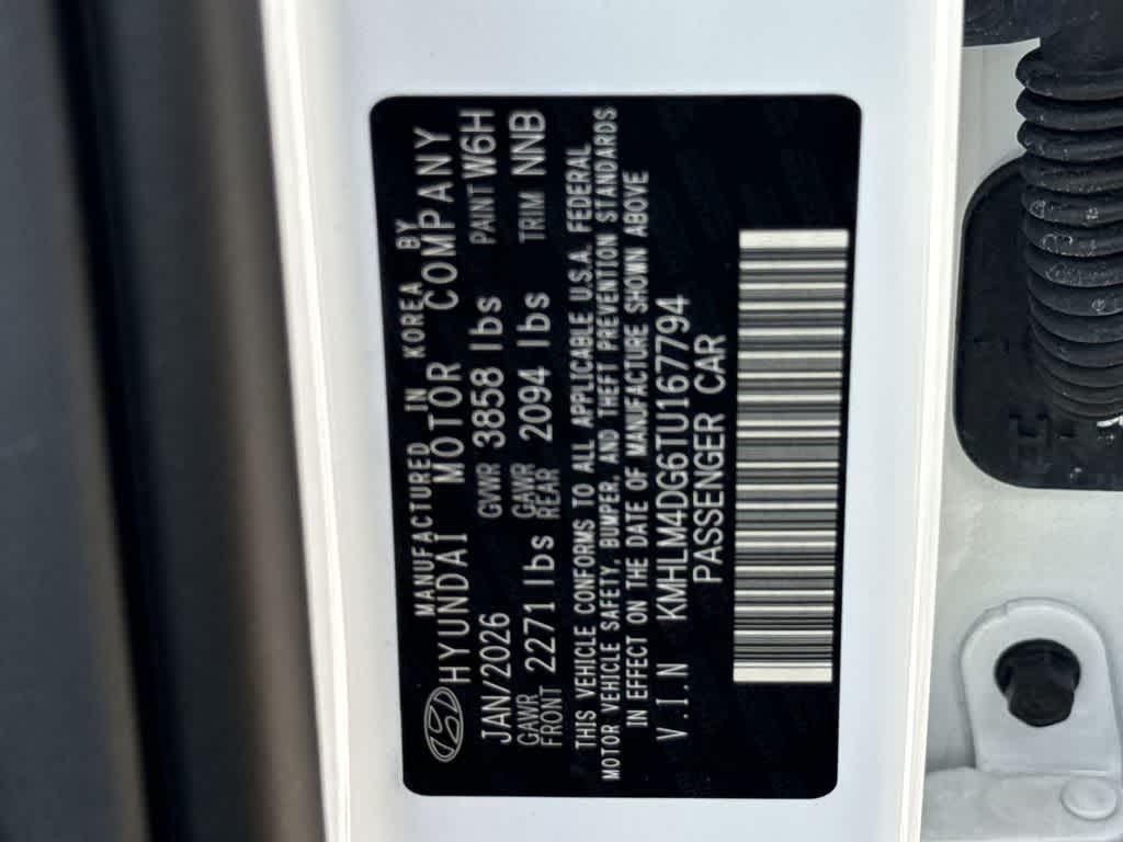 New 2026 Serenity White Hyundai SEL Sport image 29