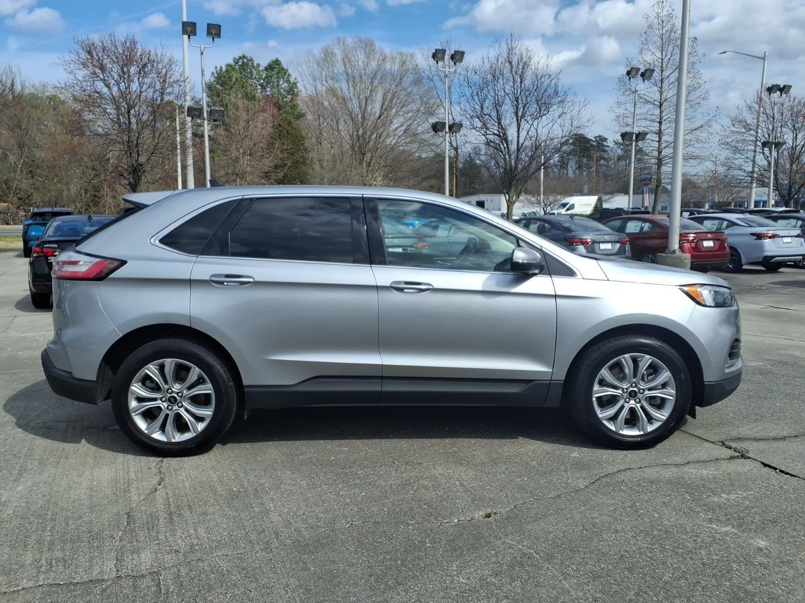 Used 2024 Iconic Silver Metallic Ford Titanium image 6