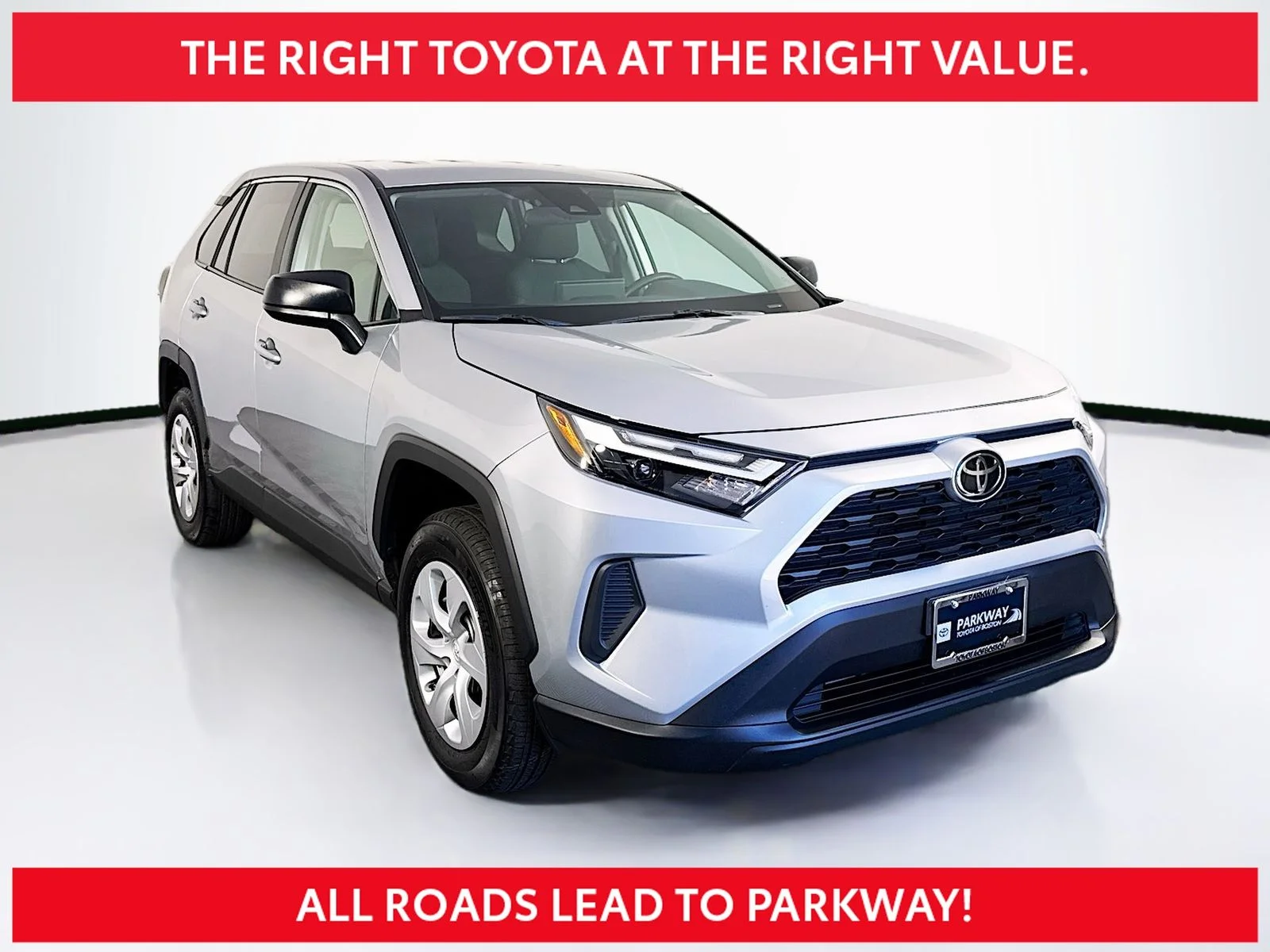 Certified Used 2025 Silver Toyota LE image 1