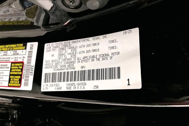 2026 Toyota Sequoia SR5 - Photo 43