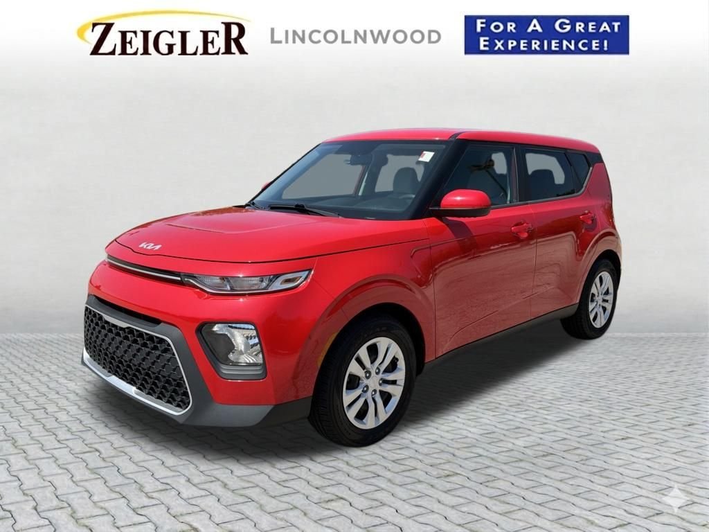 Used 2022 Kia Soul LX with VIN KNDJ23AU9N7174861 for sale in Lincolnwood, IL
