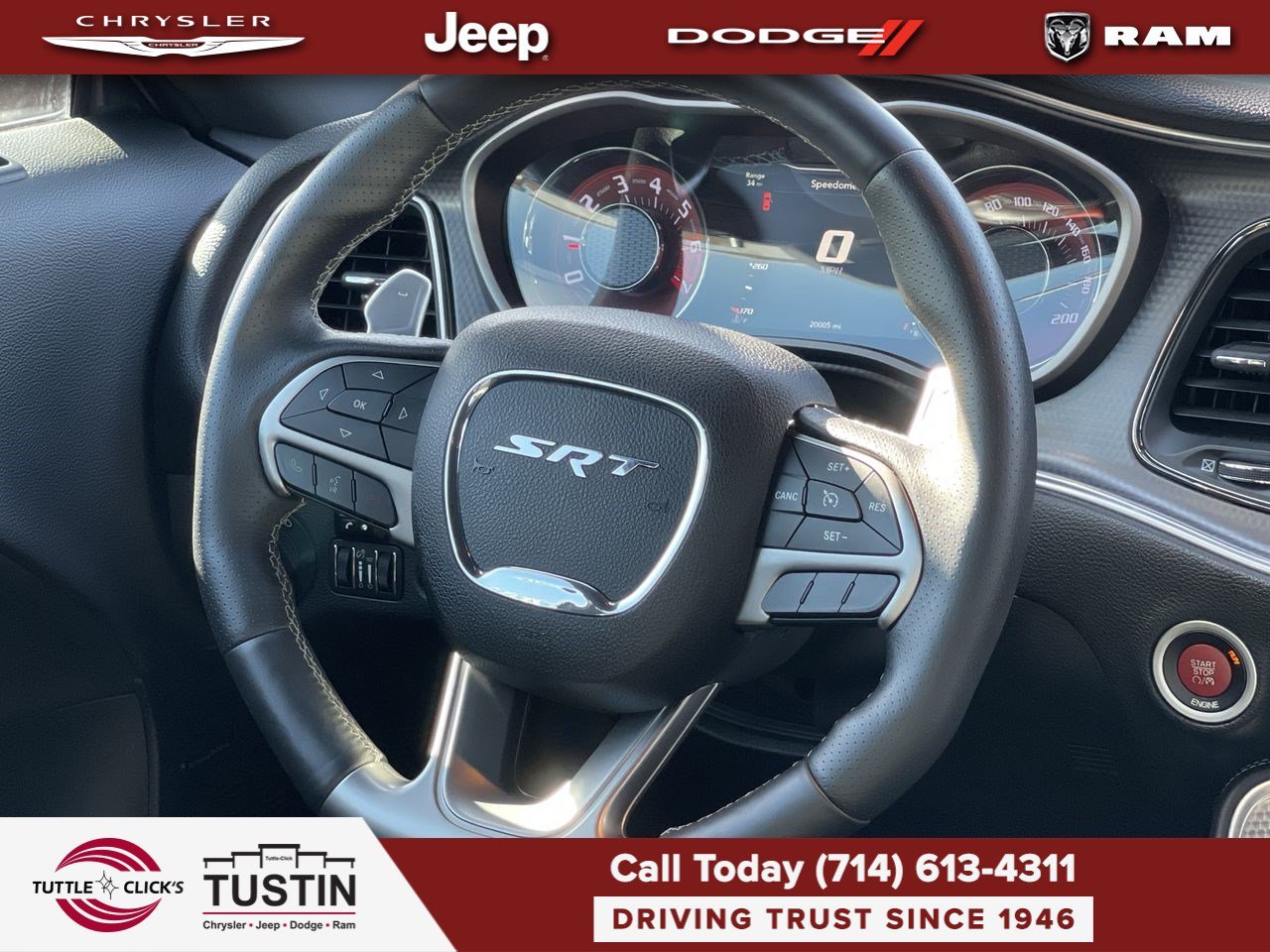 Used 2016 Redline Red Tricoat Pearl Dodge SRT Hellcat image 18