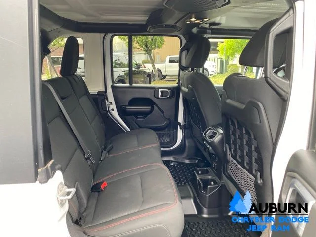 Used 2021 White Jeep Unlimited Rubicon image 17
