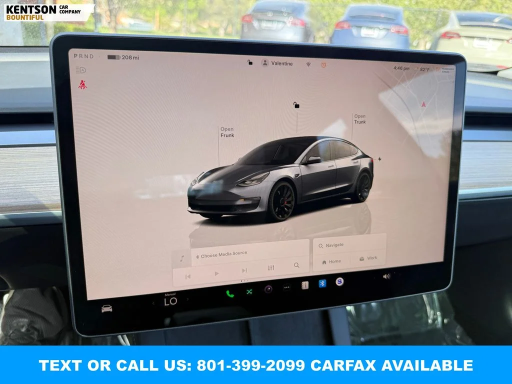 Used 2023 Gray Tesla Performance image 22