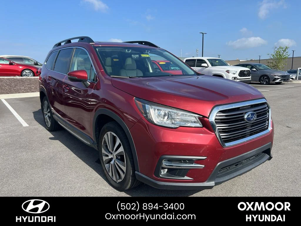 Used 2019 Crimson Red Pearl Subaru Limited image 1