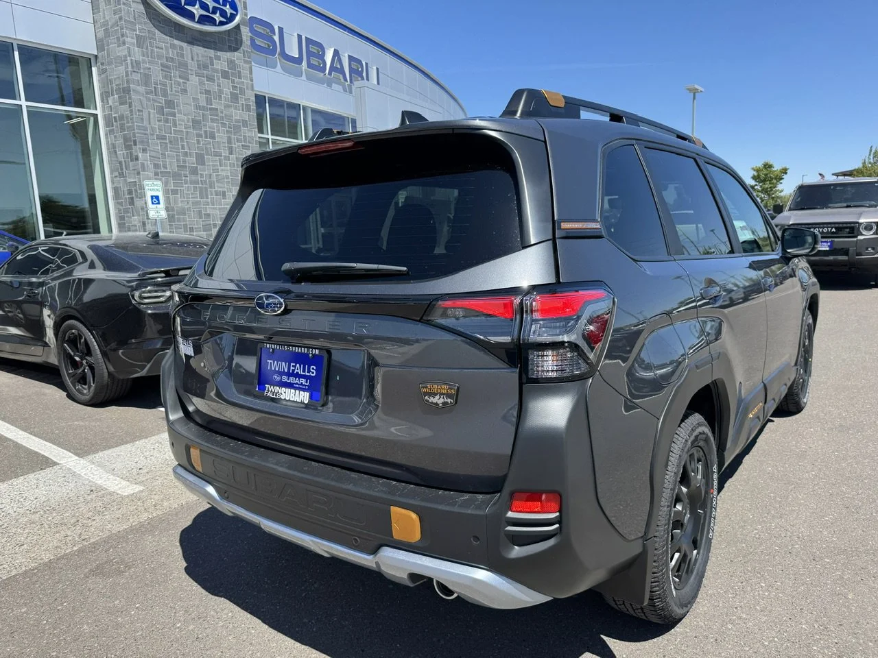 New 2026 Magnetite Gray Metallic Subaru Wilderness image 7