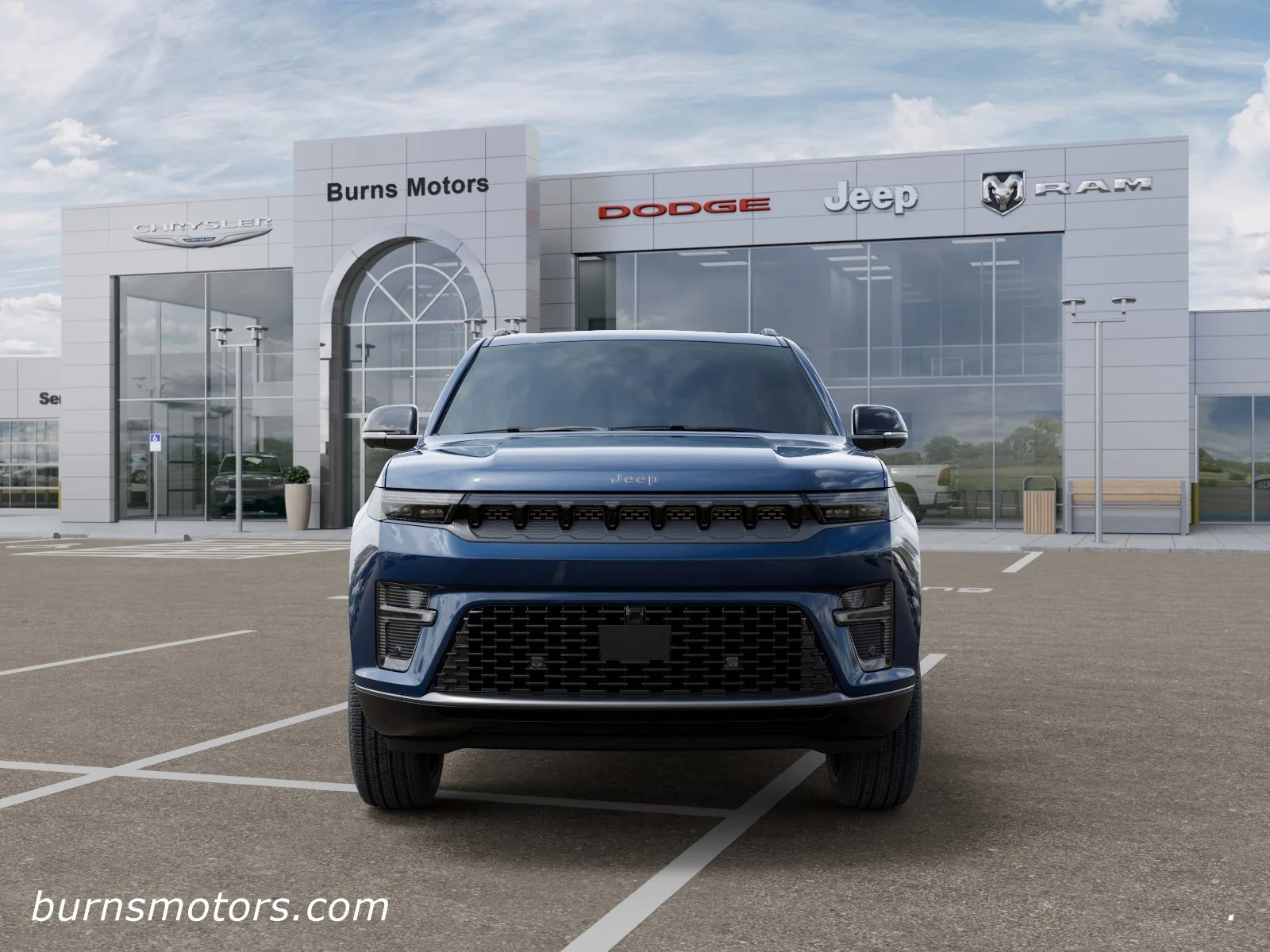New 2026 Fathom Blue Pearl-Coat Exterior Paint (Late Availability) Jeep Limited Reserve Black image 6
