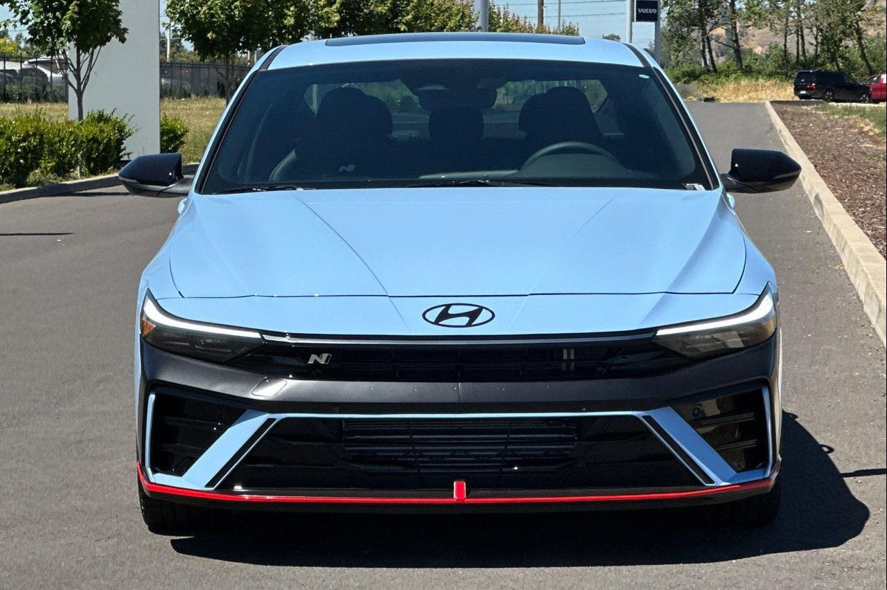 New 2026 Blue Hyundai Sedan image 8