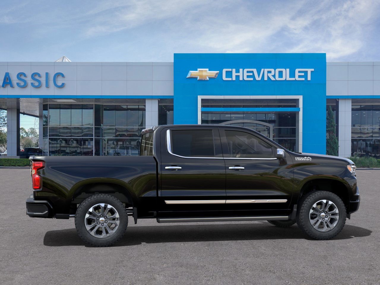 2025 Chevrolet Silverado 1500 High Country Black at Classic Elite Chevrolet Hwy 6