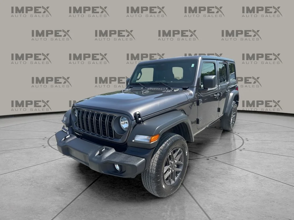 Used 2025 Gray Jeep Sport S image 1
