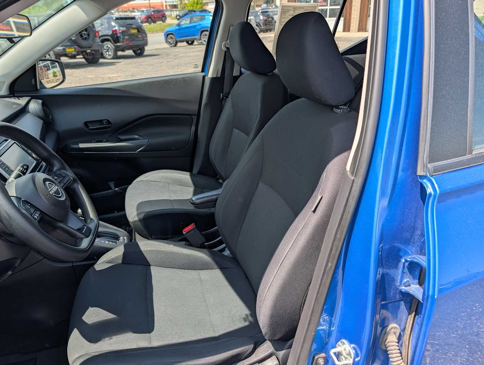 Used 2024 Electric Blue Metallic Nissan S image 9