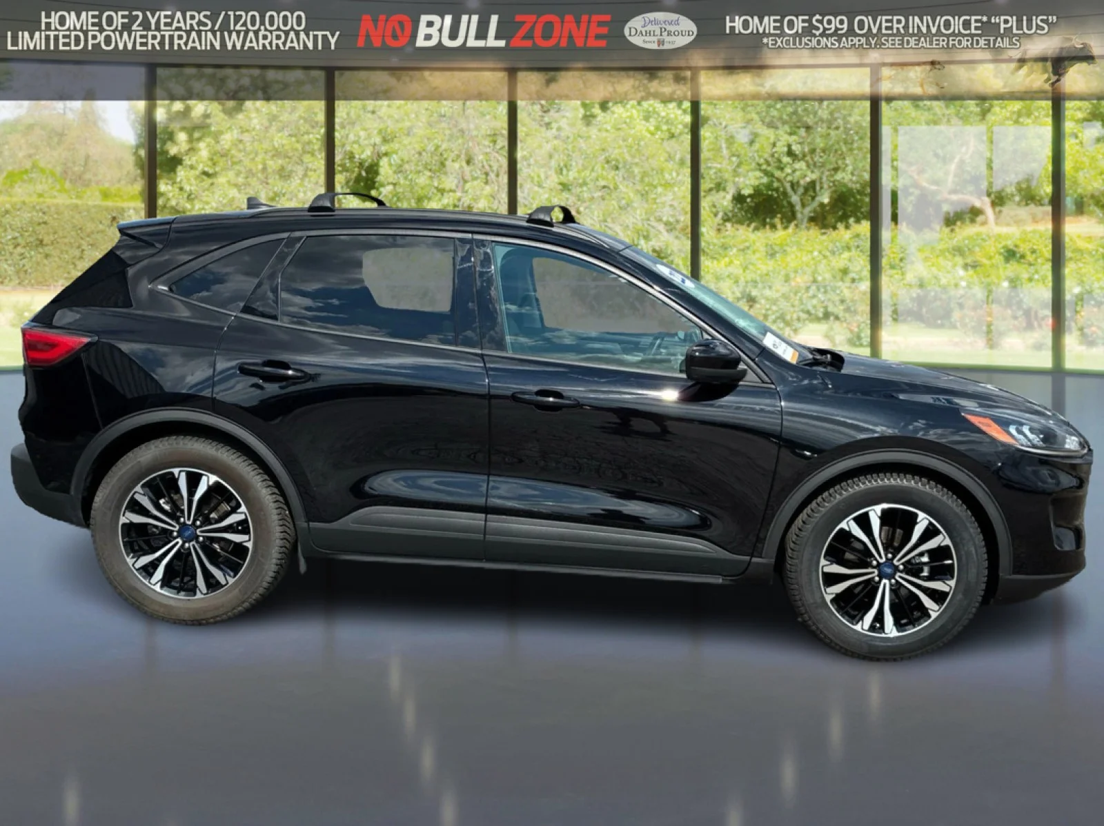 Certified Used 2022 Agate Black Metallic Ford SE image 6
