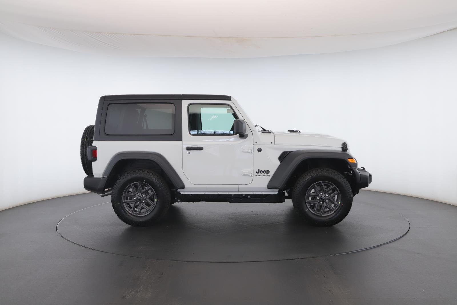 New 2026 Bright White Clear-Coat Exterior Paint Jeep Sport S 2 Door 4x4 image 17