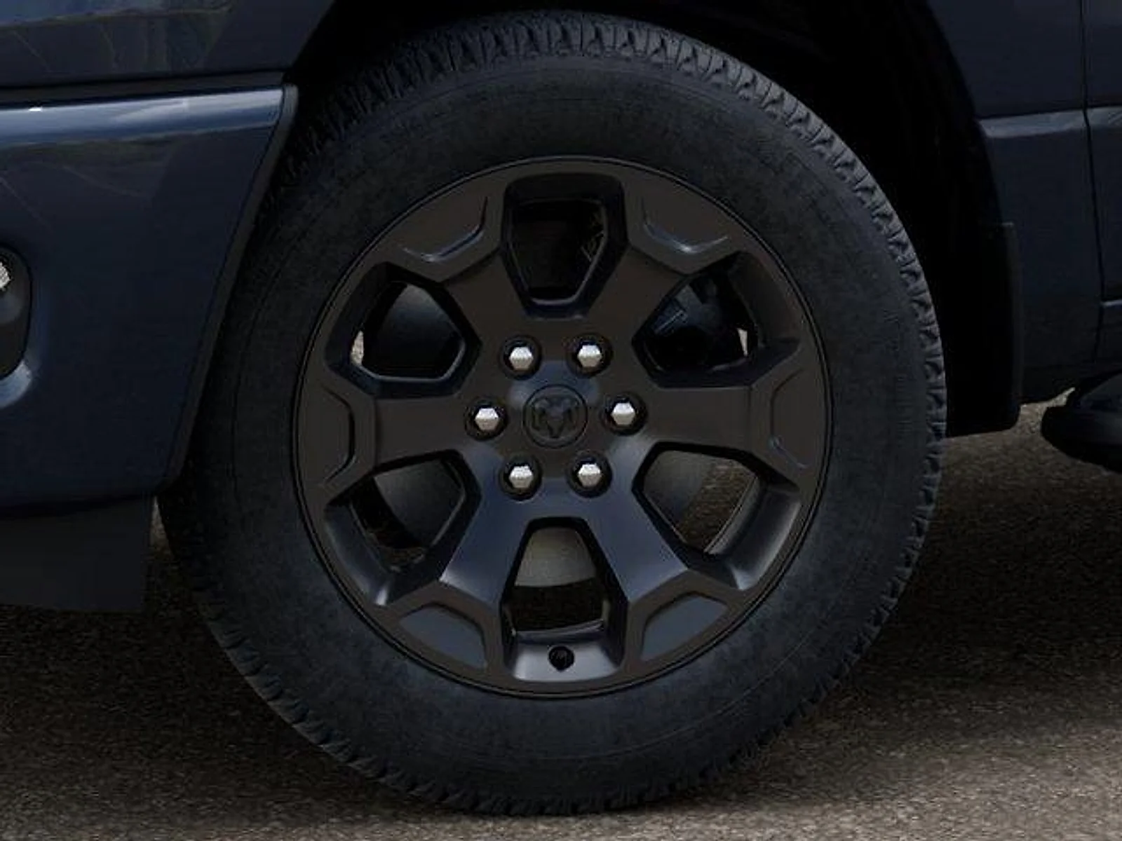 New 2026 Forged Blue Metallic Exterior Paint RAM Express Crew Cab 4x4 5