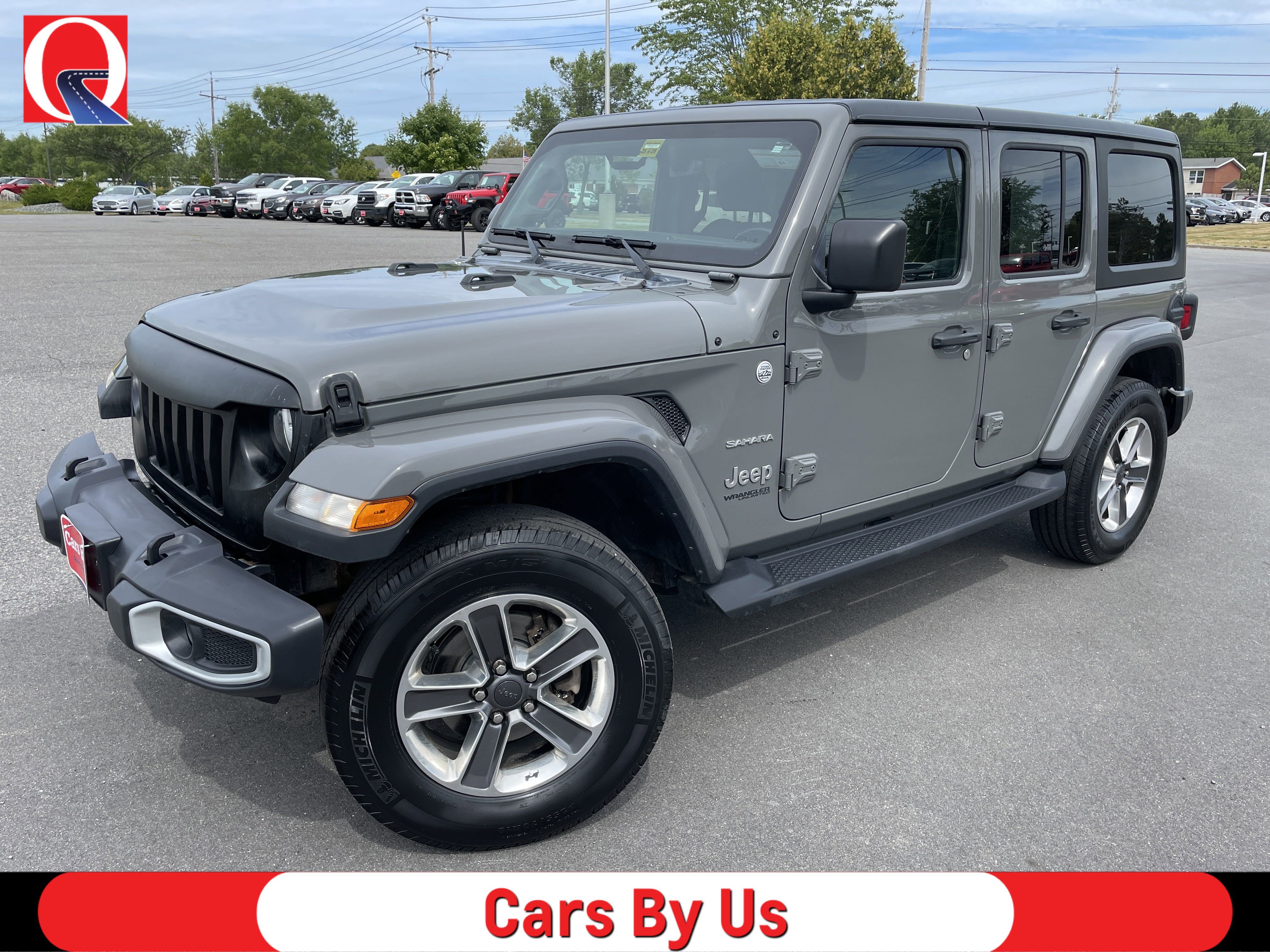 Used 2020 Sting-Gray Clearcoat Jeep Sahara image 1