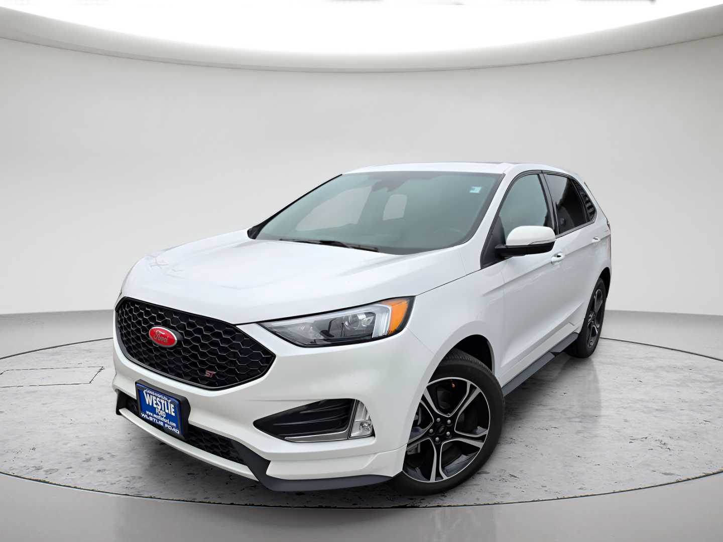 Used 2023 White Metallic Ford ST image 2