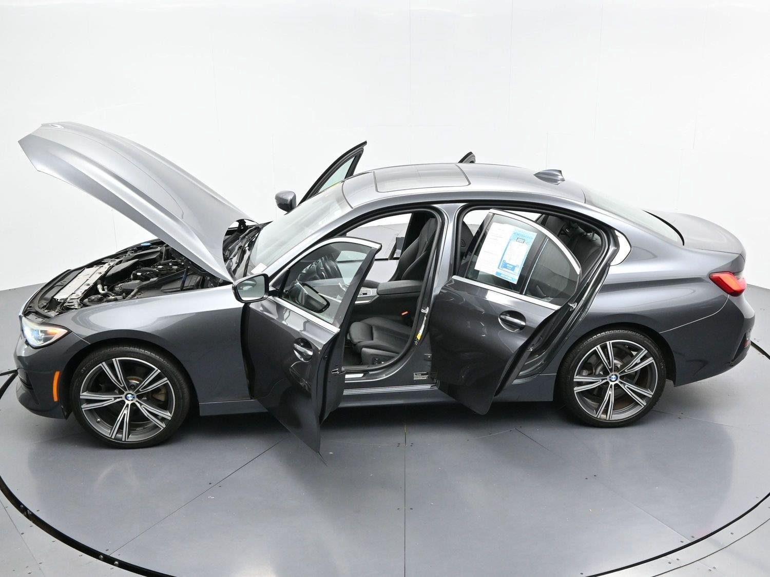 Used 2021 Mineral Gray Metallic BMW 330i xDrive image 40