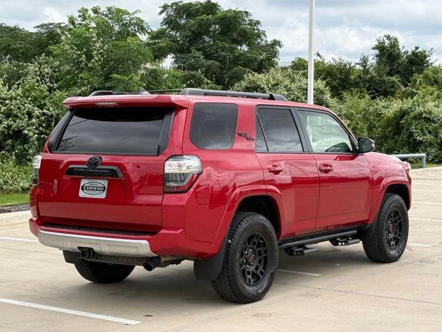 Certified Used 2019 BARCELONA RED MET. Toyota TRD Off Road Premium image 4