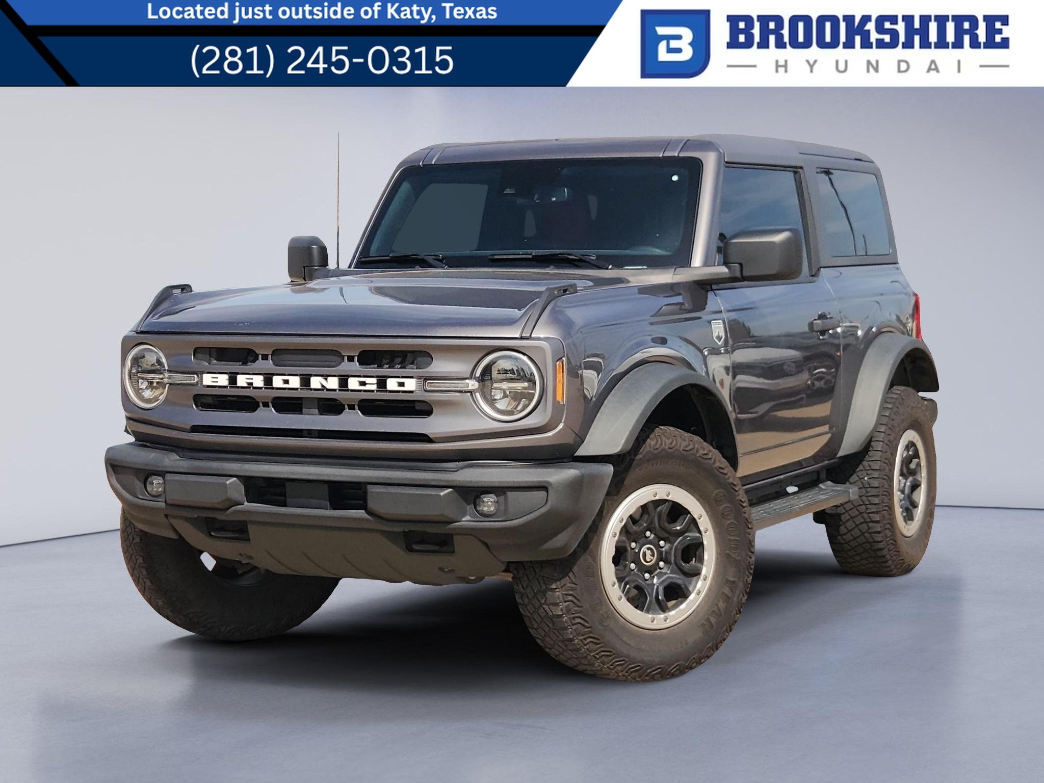 Used 2022 Carbonized Gray Metallic Ford Big Bend image 1