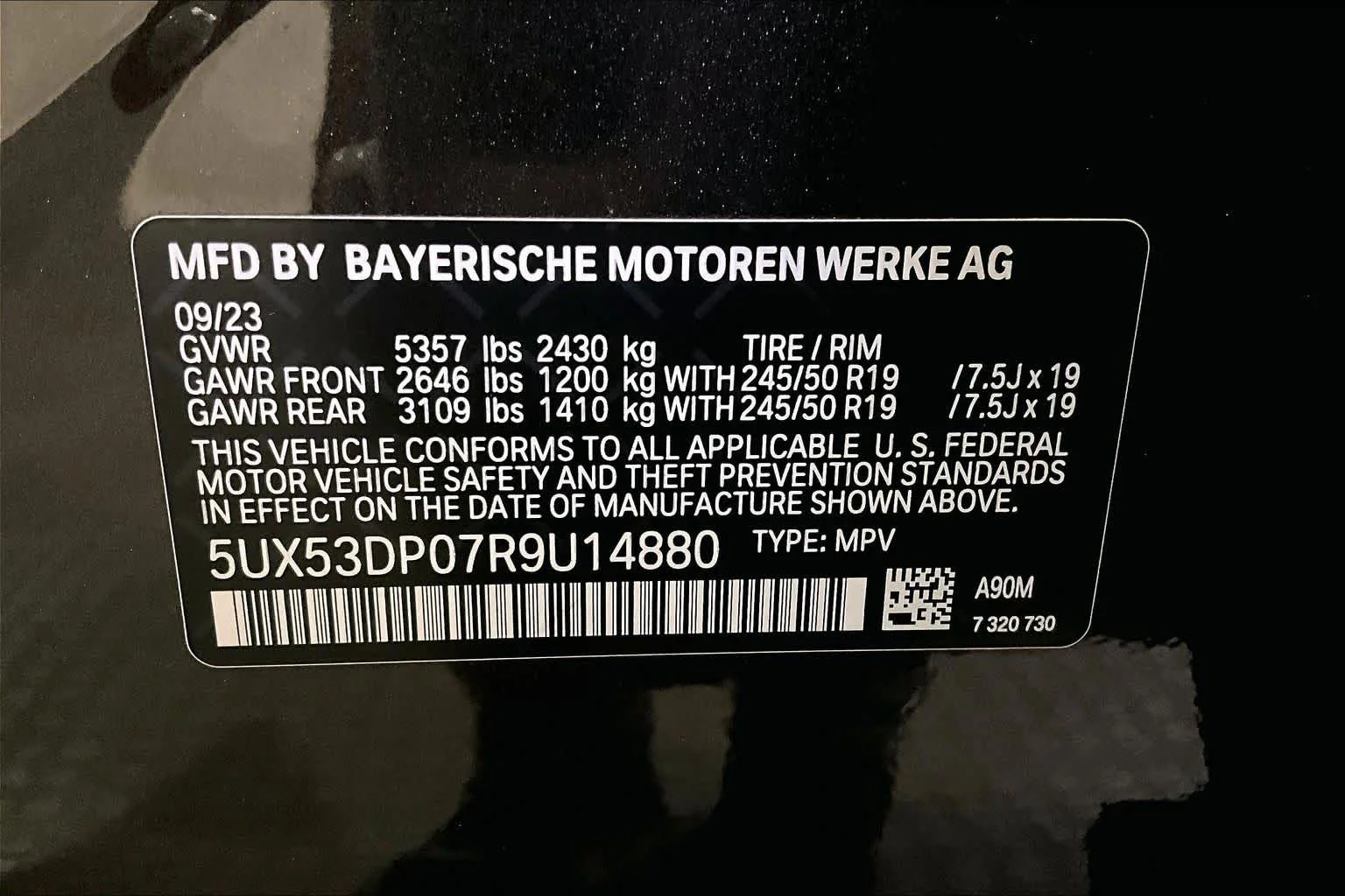 Certified Used 2024 Dark Graphite Metallic BMW xDrive30i image 33