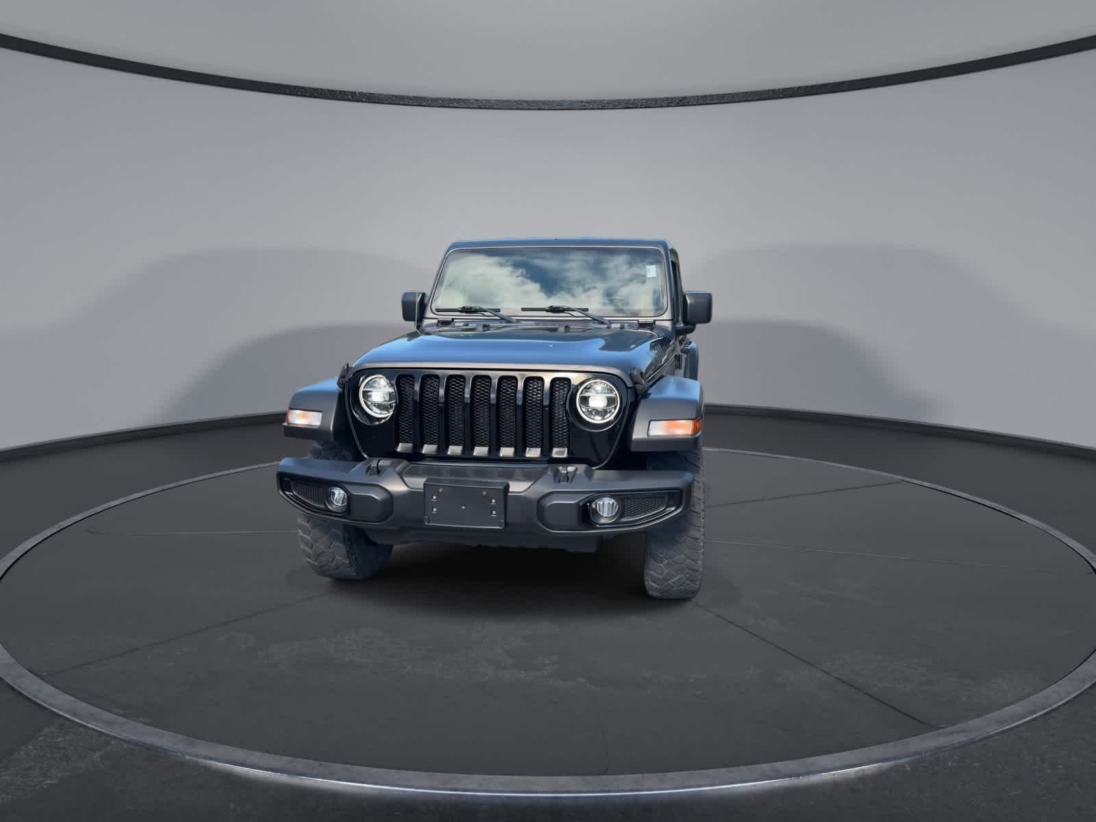 Used 2021 Granite Crystal Metallic Clearcoat Jeep Unlimited Willys image 3