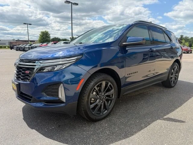 Used 2022 Blue Glow Metallic Chevrolet RS image 3