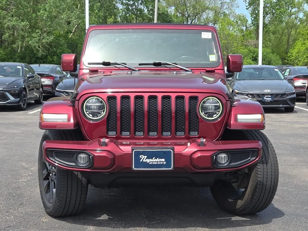 Used 2021 Red Jeep Unlimited Sahara High Altitude image 4