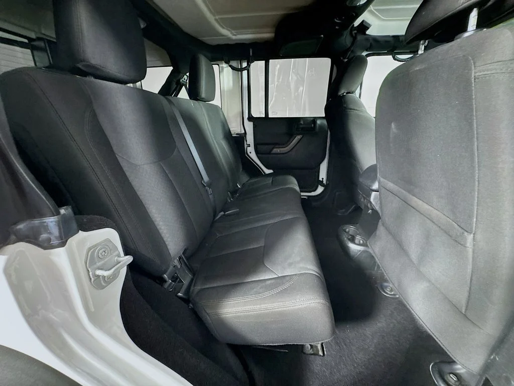 Used 2018 White Jeep Unlimited Willys Wheeler image 30