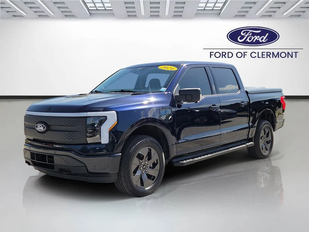 Used 2024 Ford F-150 Lightning Flash with VIN 1FTVW3L72RWG23130 for sale in Clermont, FL