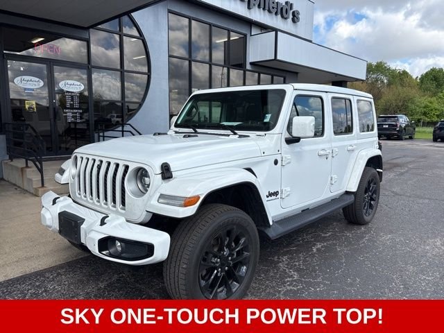 Used 2023 White Jeep Sahara image 2