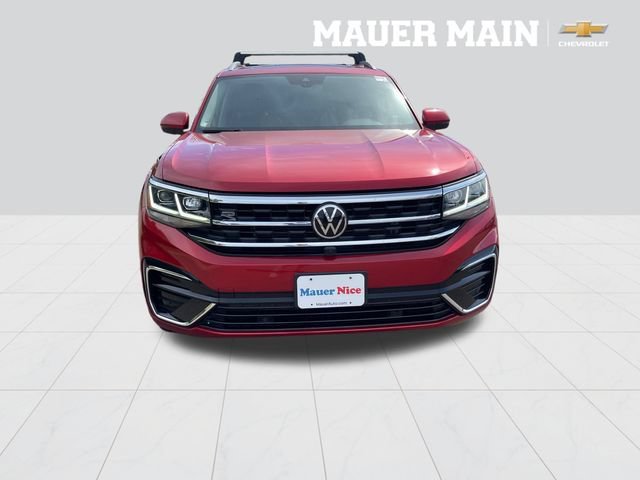 Used 2022 Red Volkswagen 3.6L V6 SEL Premium R-Line image 8