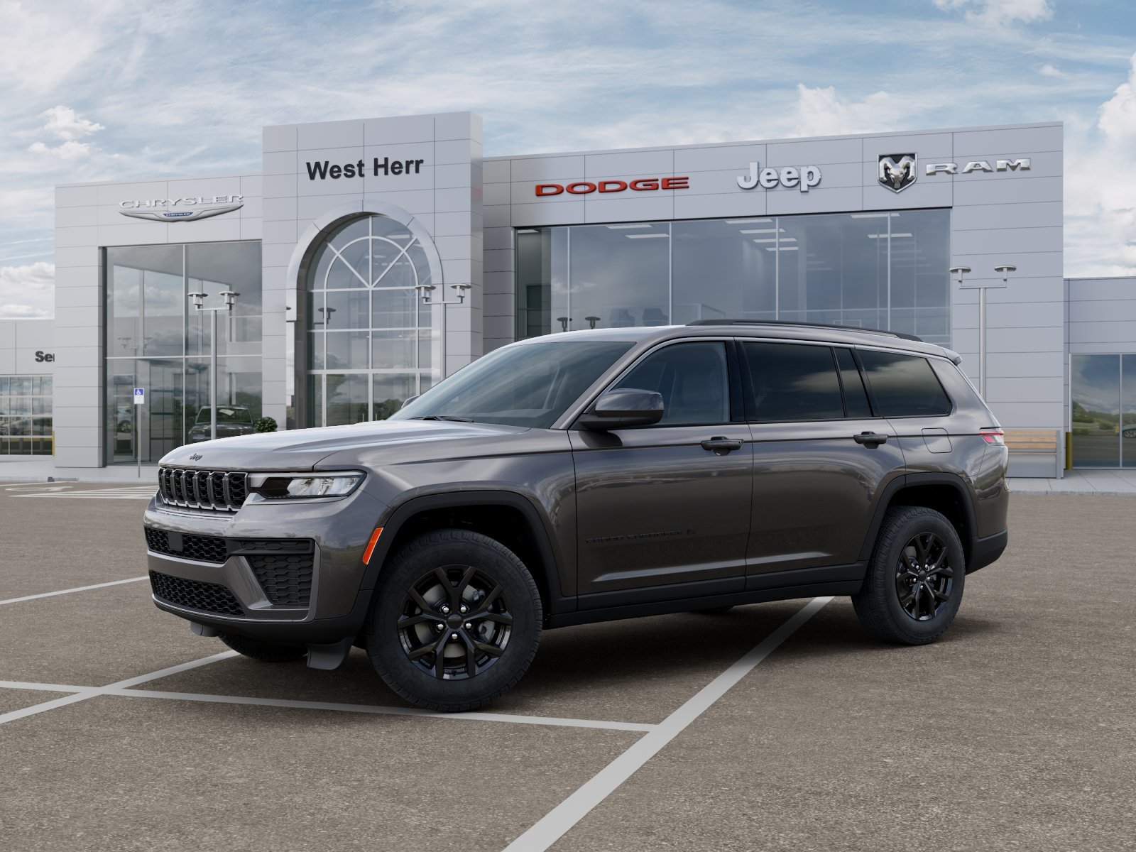 New 2026 Baltic Gray Metallic Clear-Coat Exterior Paint Jeep Laredo image 14