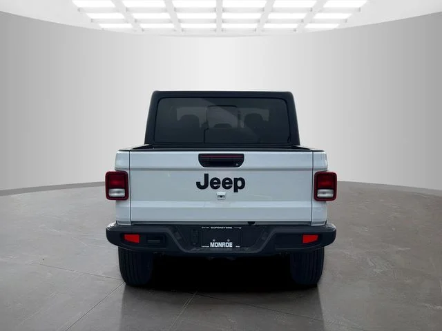 New 2026 Bright White Clear-Coat Exterior Paint Jeep Sport S image 6